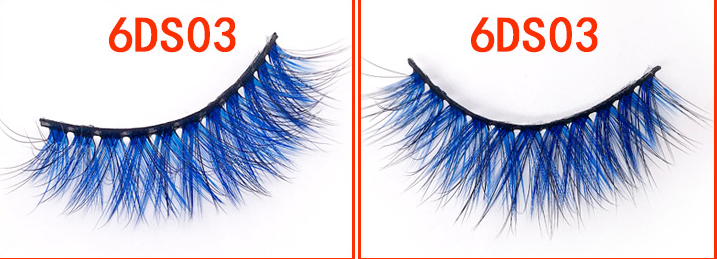 Gradient Color 6D Mink Fake Eyelashes